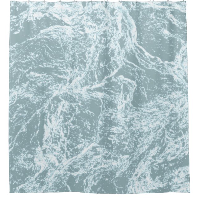 Pastel Light Turquoise Abstract (Front)