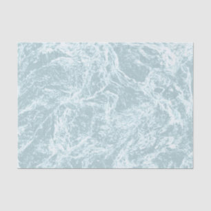 Pastel Light Turquoise Abstract Tissue Paper