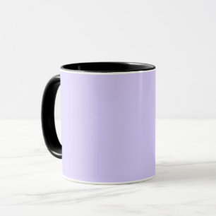 Pastel Lilac Solid Colour Classic Elegant Mug