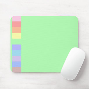 Pastel Lime Green Mouse Pad