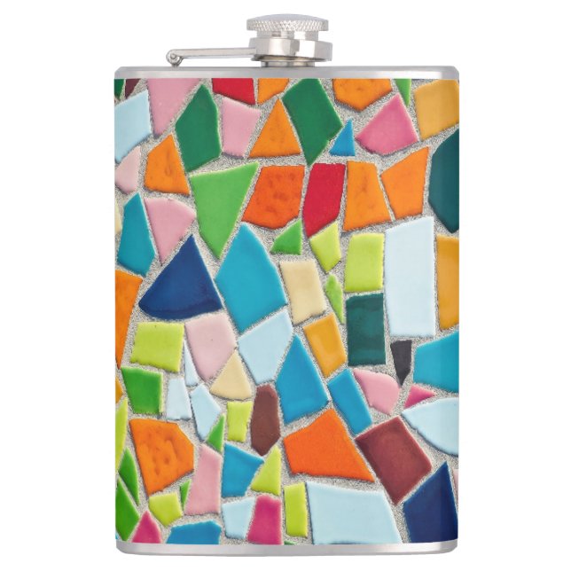 Pastel Love  Hip Flask (Front)