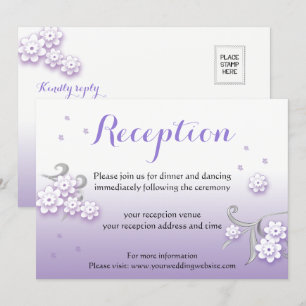 Pastel lovebirds Carte mariage personnalisée