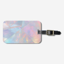 Pastel Luggage Tag