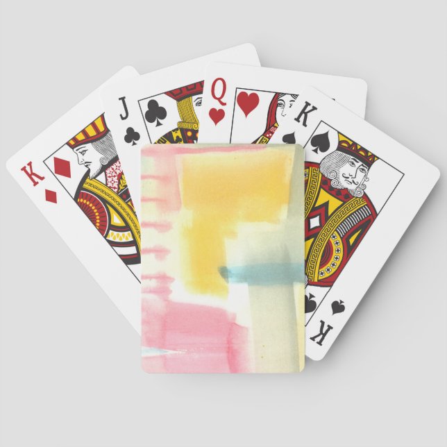 Pastel Luxe I Playing Cards (Back)