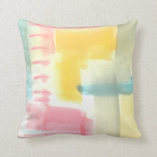 Pastel Luxe I Throw Pillow
