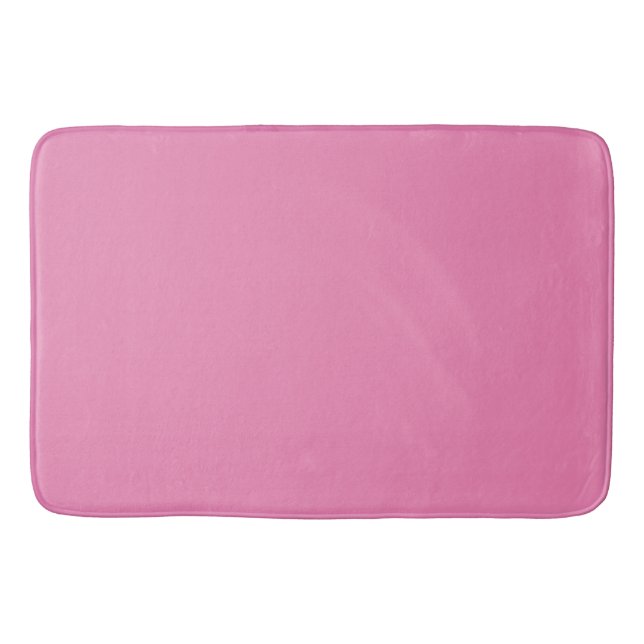  Pastel Magenta,Pastel Violet,Pink Daisy, Bath Mat (Front)