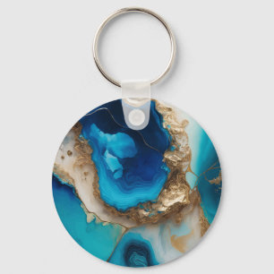 Pastel marble Keychain