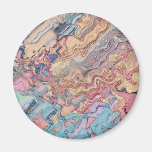 Pastel Marble Magnet