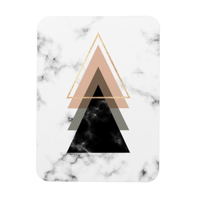 Pastel Marble Print Design Magnet (Vertical)