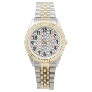 Pastel MCM Colourful Lines Watch