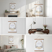 Pastel Meadow Flowers Tapestry