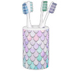 Pastel Mermaid Cute Bathroom, Pink, Purple,Teal
