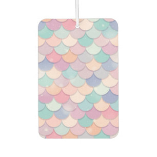 Pastel Mermaid Scale  Air Freshener