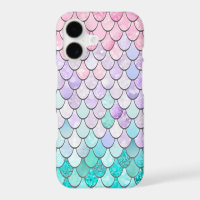 Pastel Mermaid Scales iphone, ipad case