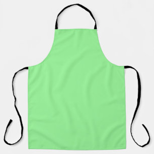 Pastel Mint Solid Colour   Classic   Elegant Apron