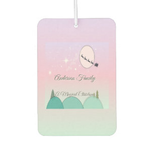 Pastel Moonlit Christmas Fresh Glow Air Freshener