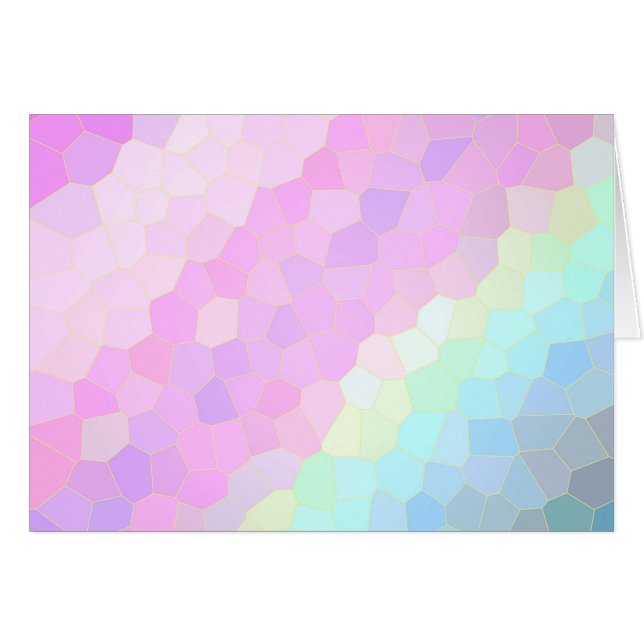 Pastel Mosaic (Front Horizontal)