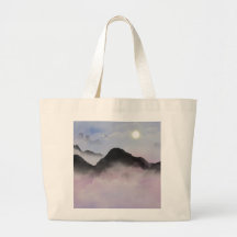 Pastel Mountain Silhouettes | Minimalist Nature 