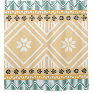 Pastel Native Fabric Seamless Pattern, Thai Nativ