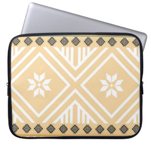 Pastel Native Fabric Seamless Pattern,  Thai Nativ Laptop Sleeve