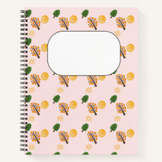 Pastel Nature Notebook