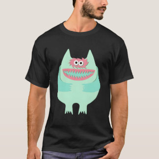 Pastel Nauga Stuffed Animal Monster Throwback T-Shirt