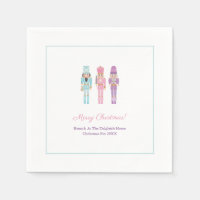 Pastel Nutcracker Ballet Christmas Holidays Party