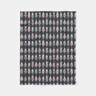 Pastel Nutcracker Fleece Blanket