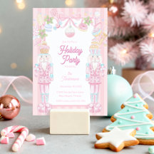 Pastel Nutcracker Sweet Holiday Treats Party