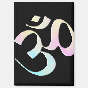 Pastel Om  Magnet