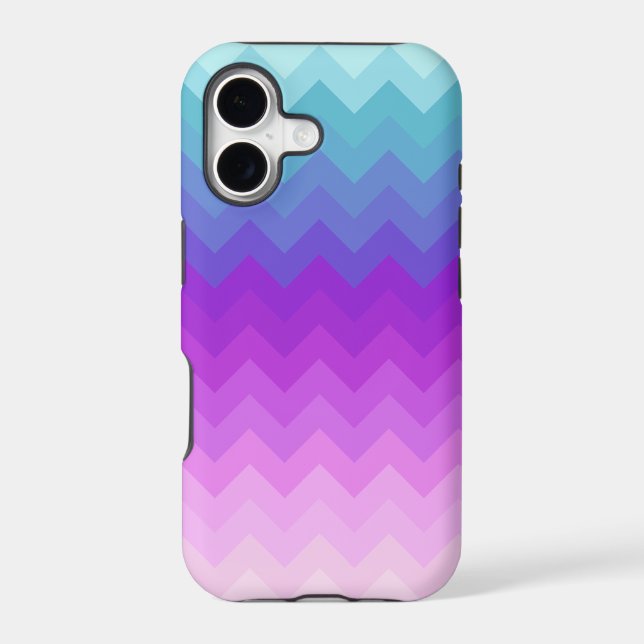 Pastel Ombre Chevron Pattern (Back)