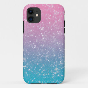 Pastel Ombre Glitter iPhone 11 Case