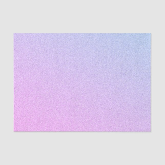 Pastel Ombre Glitter Tissue Paper (Front)