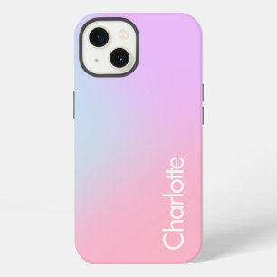 Pastel Ombre Personalized iPhone 13 Case