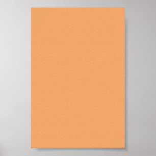 Pastel Orange Background on a Poster
