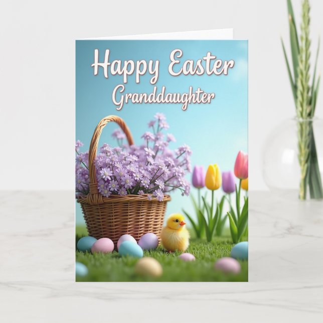Pastel Ovals Springtime Card (Front)