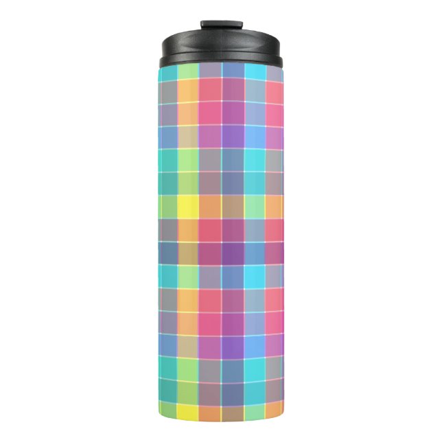 Pastel Overlap Thermal Tumbler (Front)
