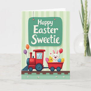 Pastel Ovoid Springtime Card