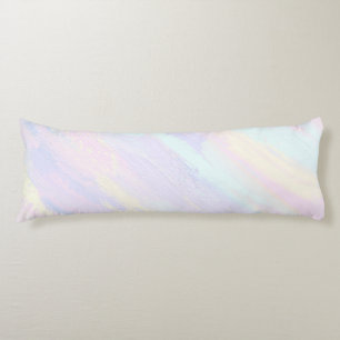 Pastel Paint Strokes Body Pillow