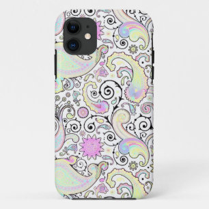 Pastel paisley iPhone 11 case
