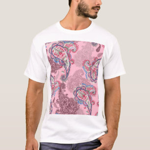 Pastel paisley, traditional ethnic seamless patter T-Shirt