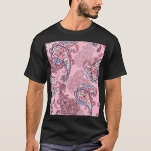 Pastel paisley, traditional ethnic seamless patter T-Shirt