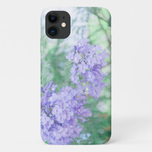 Pastel Pale Purple Jacaranda Flower iPhone 11 Case