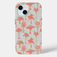 Pastel Palm Tree Pattern