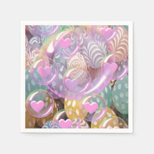 Pastel Paper Napkins