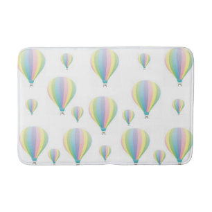 Pastel Parachutes Bathroom Bath Mat