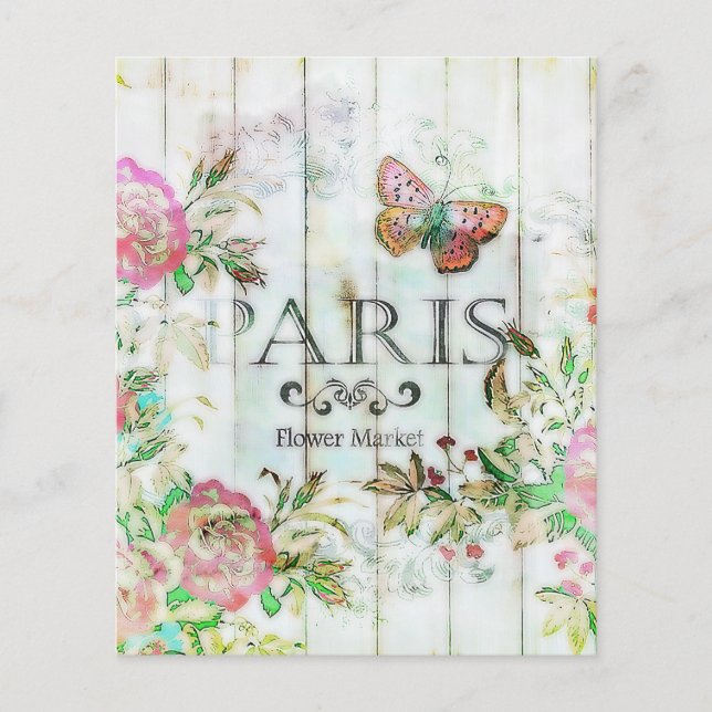 Pastel Paris floral (Front)