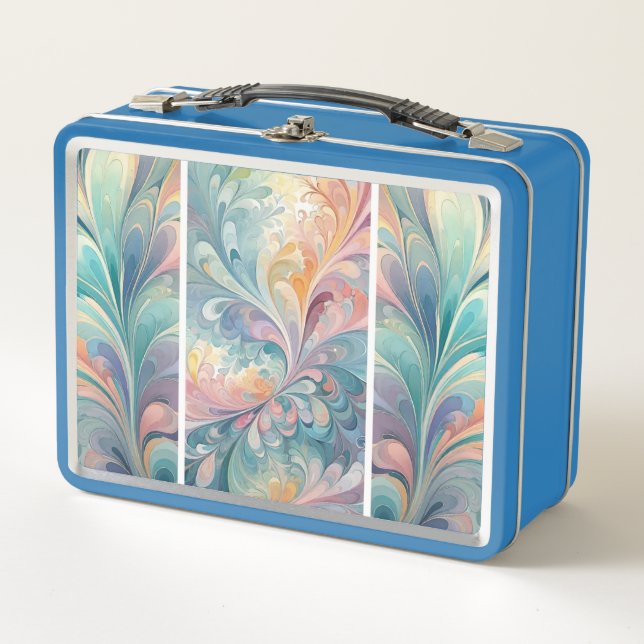 Pastel Party Metal Lunch Box (Front)