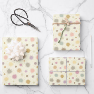 Pastel Party Pollen - seamless pattern. Wrapping Paper Sheet