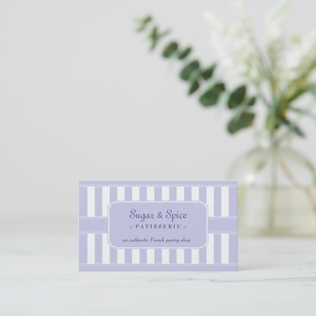 Pastel Patisserie Carte de visite (Debout devant)